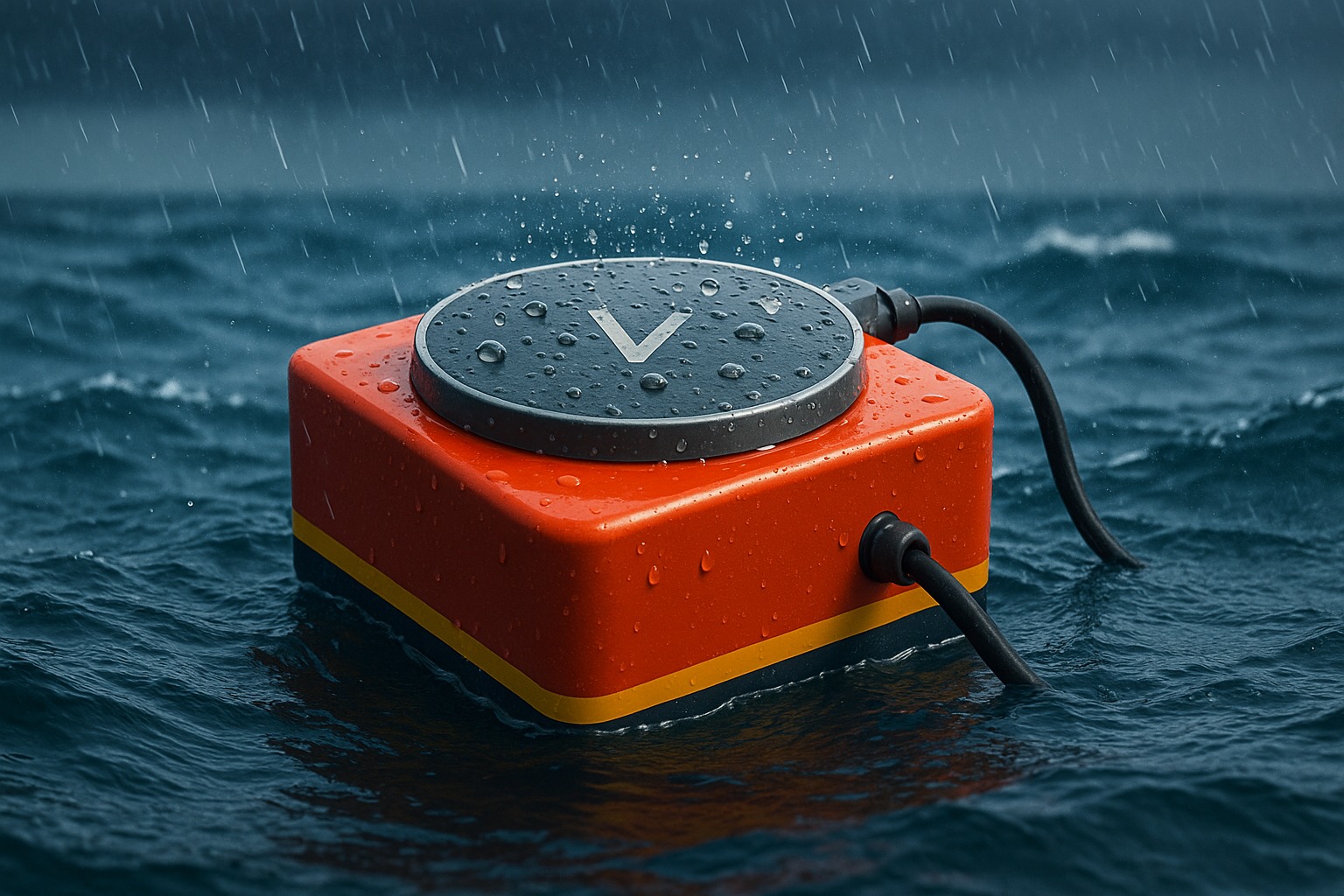 Gerador flutuante chinês transforma gotas de chuva em até 250V, oferecendo energia limpa e barata para sensores, LEDs e sistemas autônomos