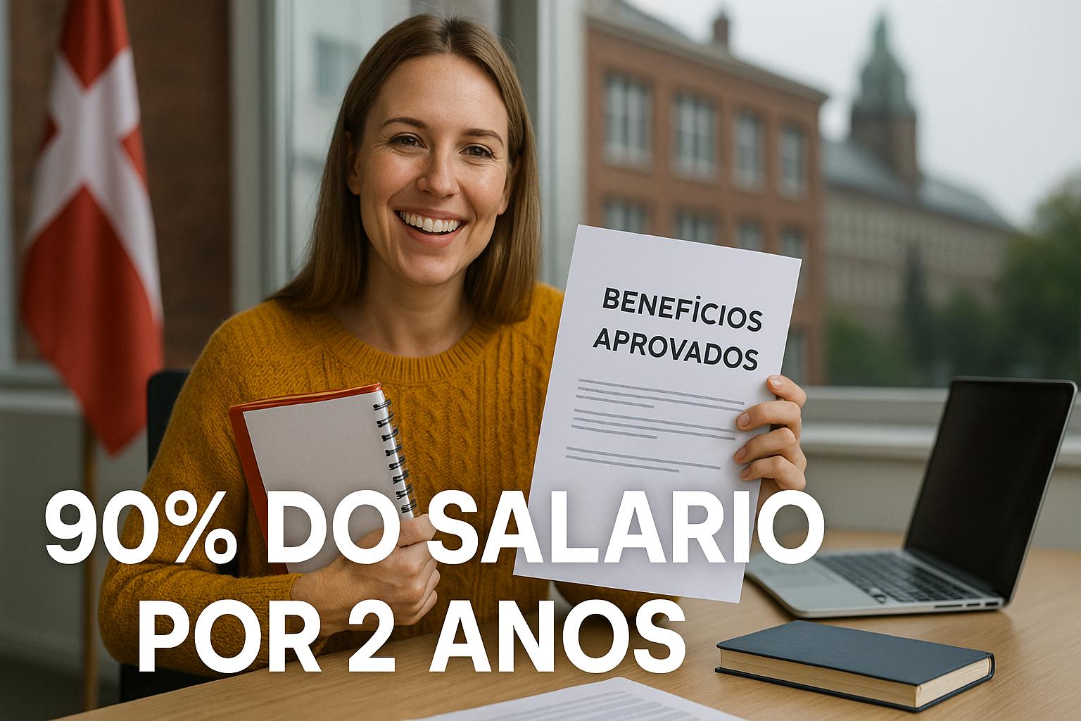 Na Dinamarca, quem perde o emprego pode receber até 90% do salário por dois anos enquanto o governo banca cursos gratuitos para recolocação profissional