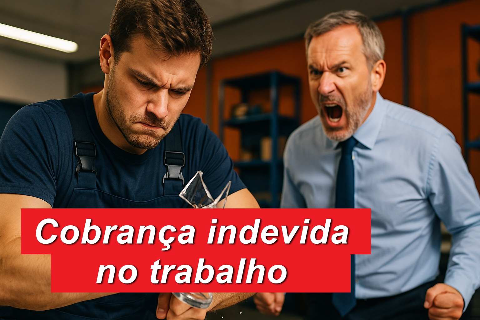 Lei trabalhista proíbe descontos por danos acidentais; só há cobrança se o funcionário agir com intenção ou autorizar por escrito