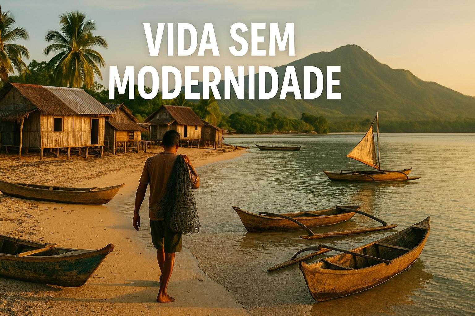 Em um arquipélago 'perdido' no Pacífico, uma comunidade vive sem carros, com energia limitada e pescando o próprio alimento; um lugar onde o tempo parece ter parado e a modernidade ainda não chegou