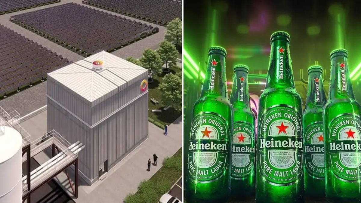 Maior bateria térmica do mundo chega à fábrica da HEINEKEN em Lisboa e garante vapor renovável para produzir cerveja totalmente livre de carbono