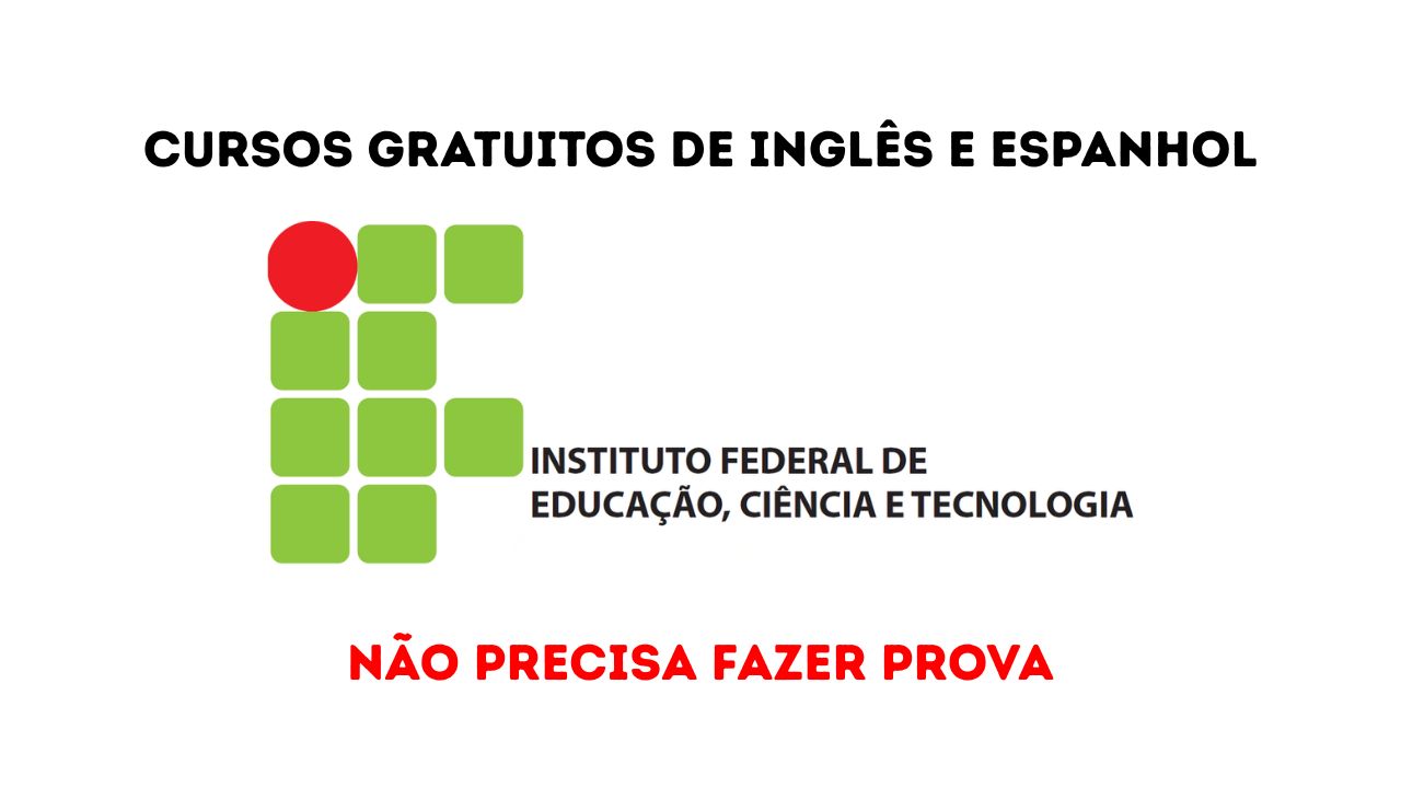 O Instituto Federal do Acre (IFAC) abre inscrições para cursos gratuitos de inglês e espanhol com 50 vagas. Aulas em Rio Branco começam em 2026 – saiba como participar.