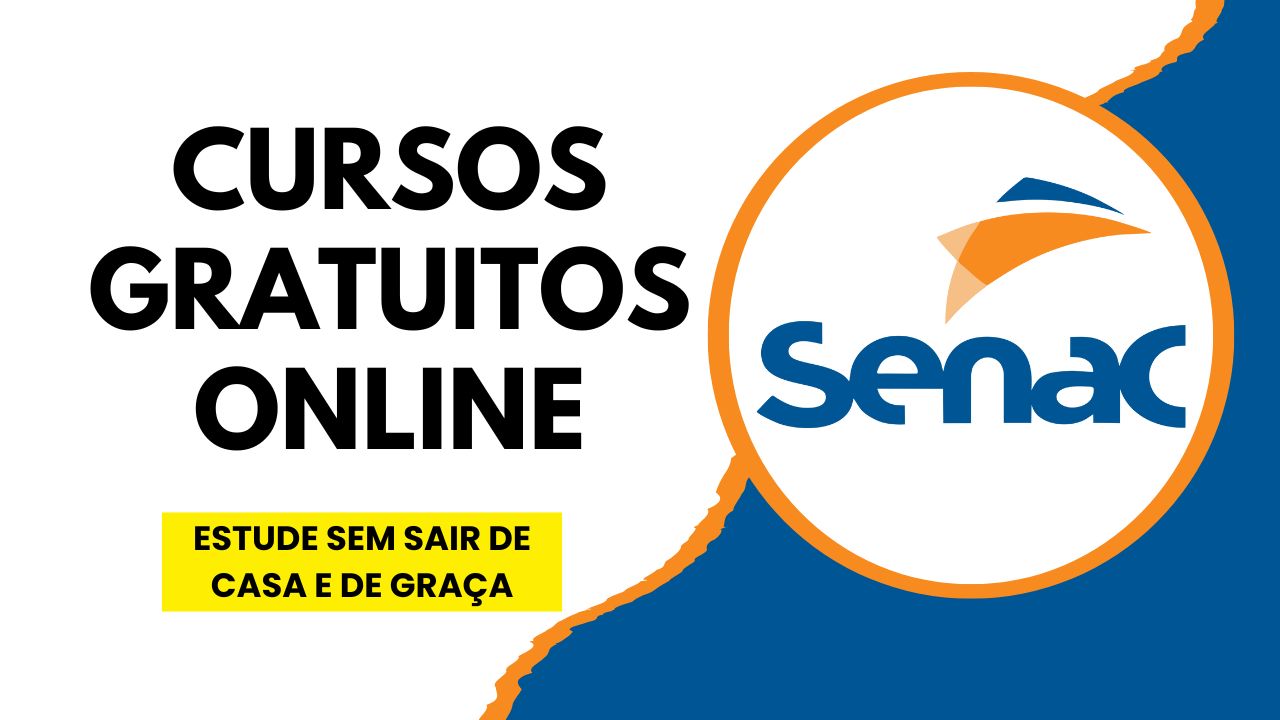 O Senac oferece cursos gratuitos de marketing totalmente online, com certificado e foco em estratégias digitais, redes sociais e automação. Confira como se inscrever.