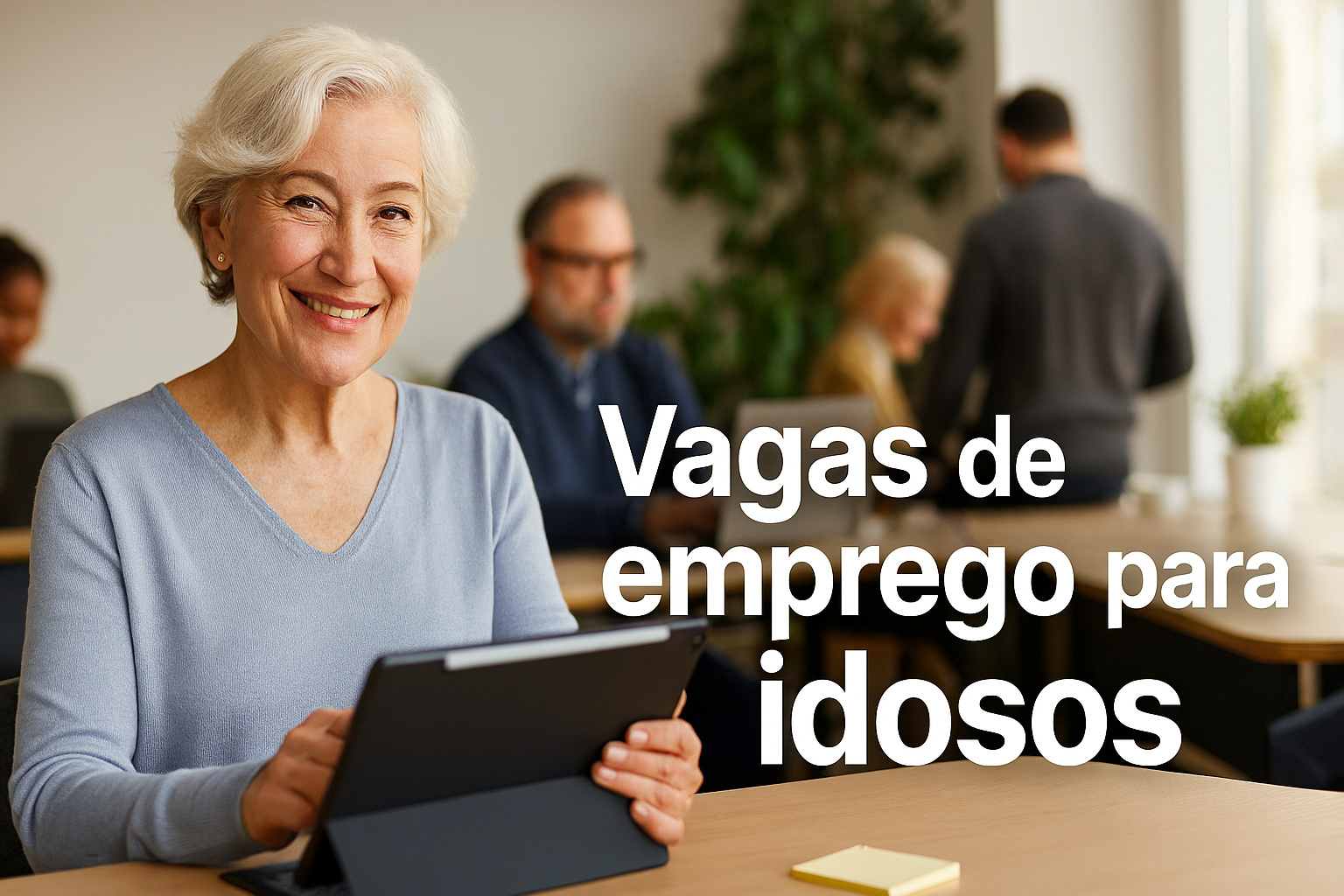 Novas vagas de emprego para idosos são abertas em todo o Brasil: veja como aumentar a renda, conquistar independência financeira e garantir uma nova fonte de ganhos!