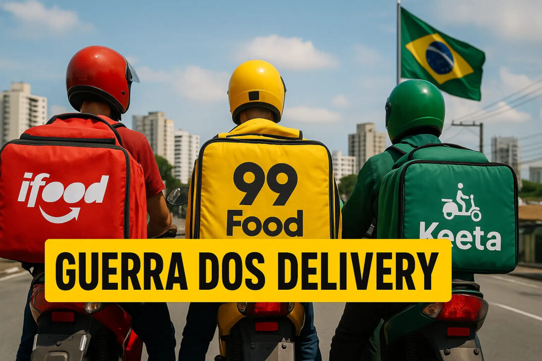 Guerra dos delivery começa no Brasil com iFood, 99 Food e Keeta ...