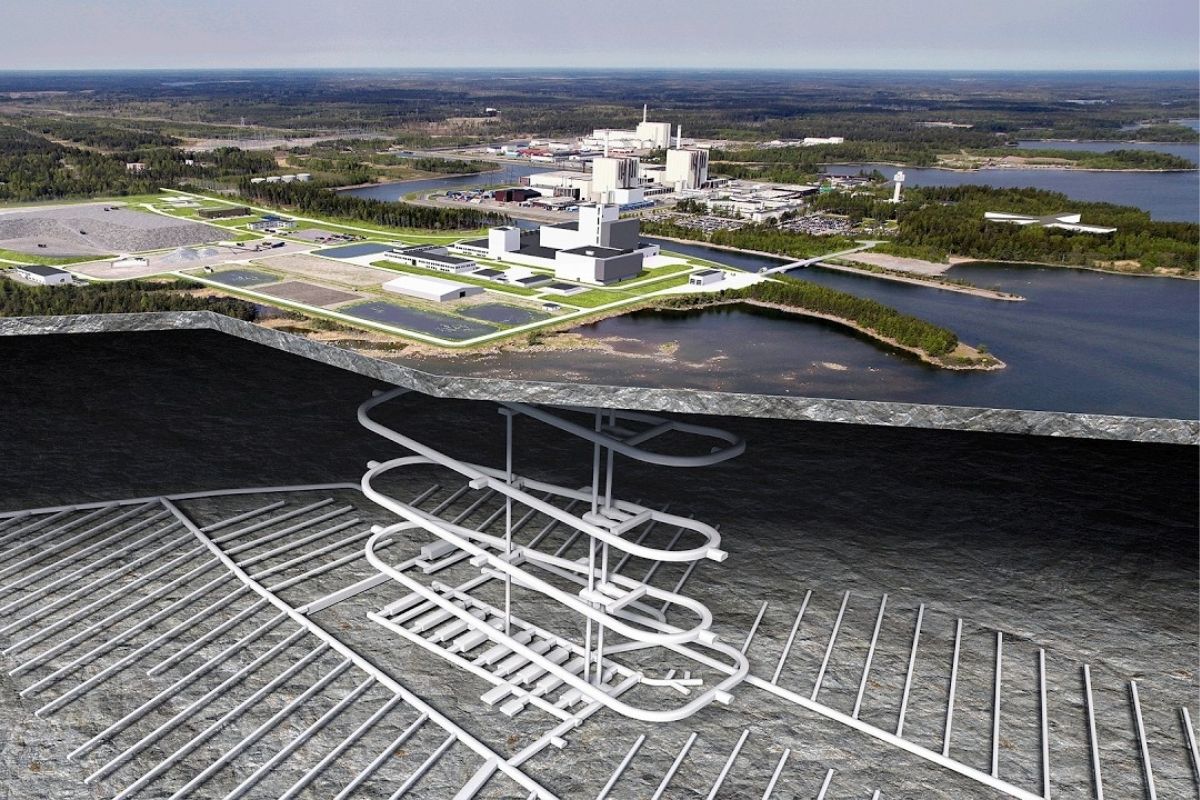 Lixo nuclear entra na fase mais profunda na Suécia: em Forsmark, a obra aposta em cápsulas de cobre e uma malha de túneis para isolar combustível irradiado por 100.000 anos.