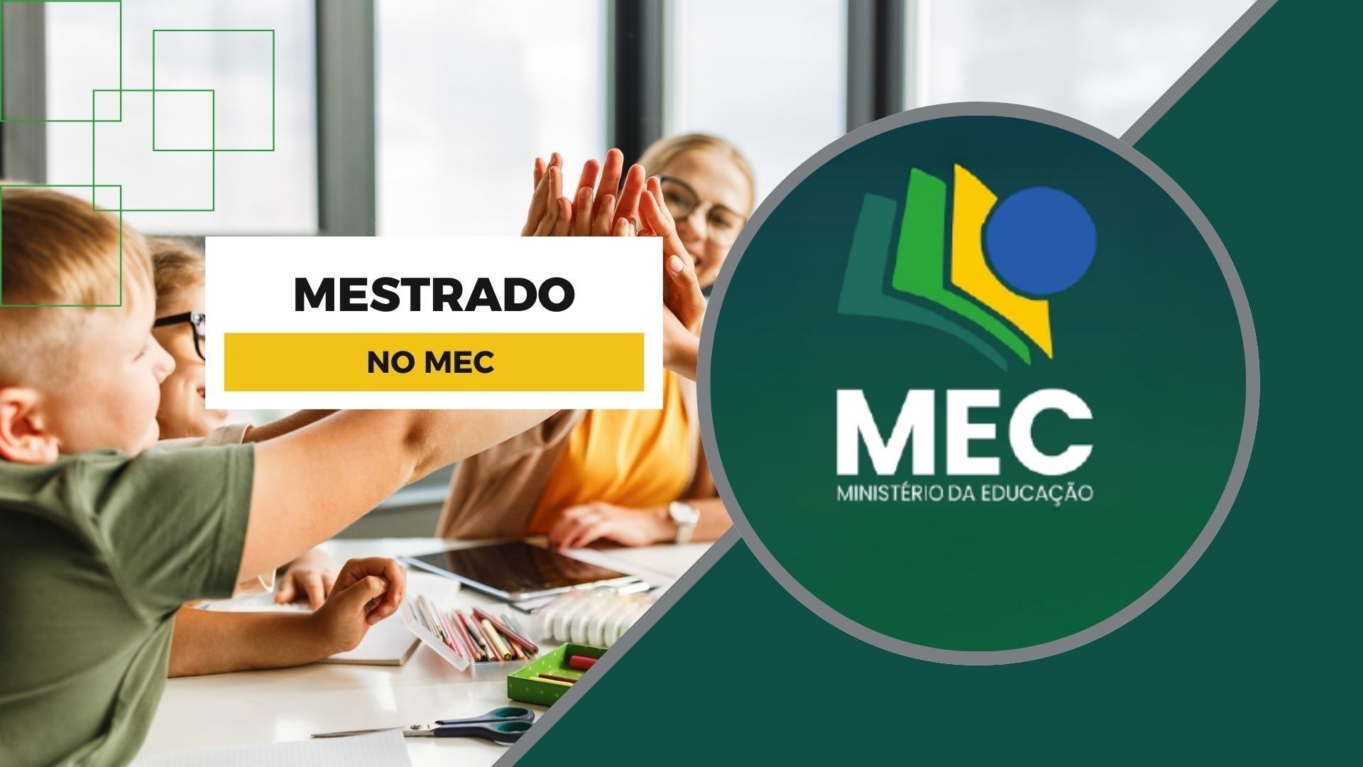 MEC abre seleção para mestrado gratuito em 2026 com inscrições 100% ...