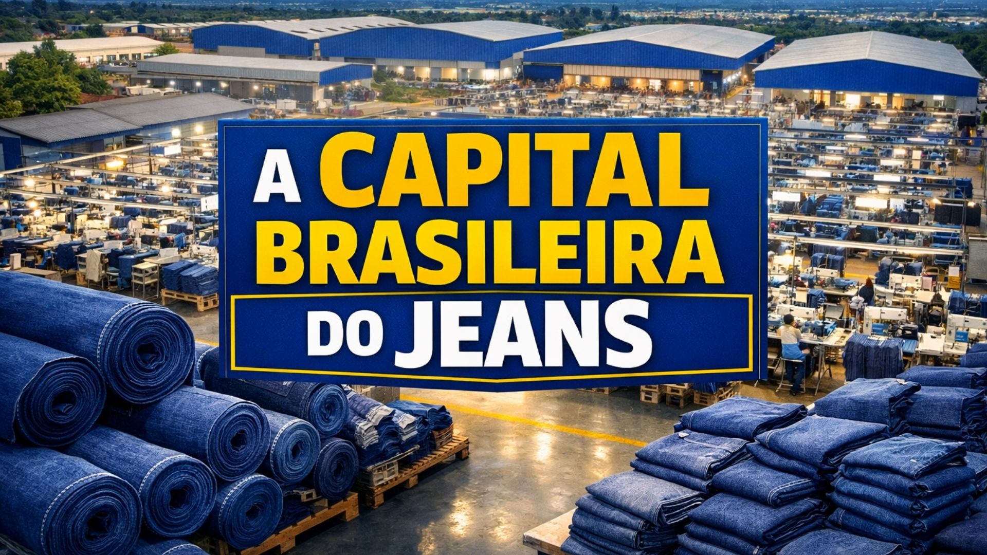 Urupês se firma como capital do jeans em SP, com 1 milhão de peças mensais, cursos gratuitos e desafio para suprir a falta de mão de obra.