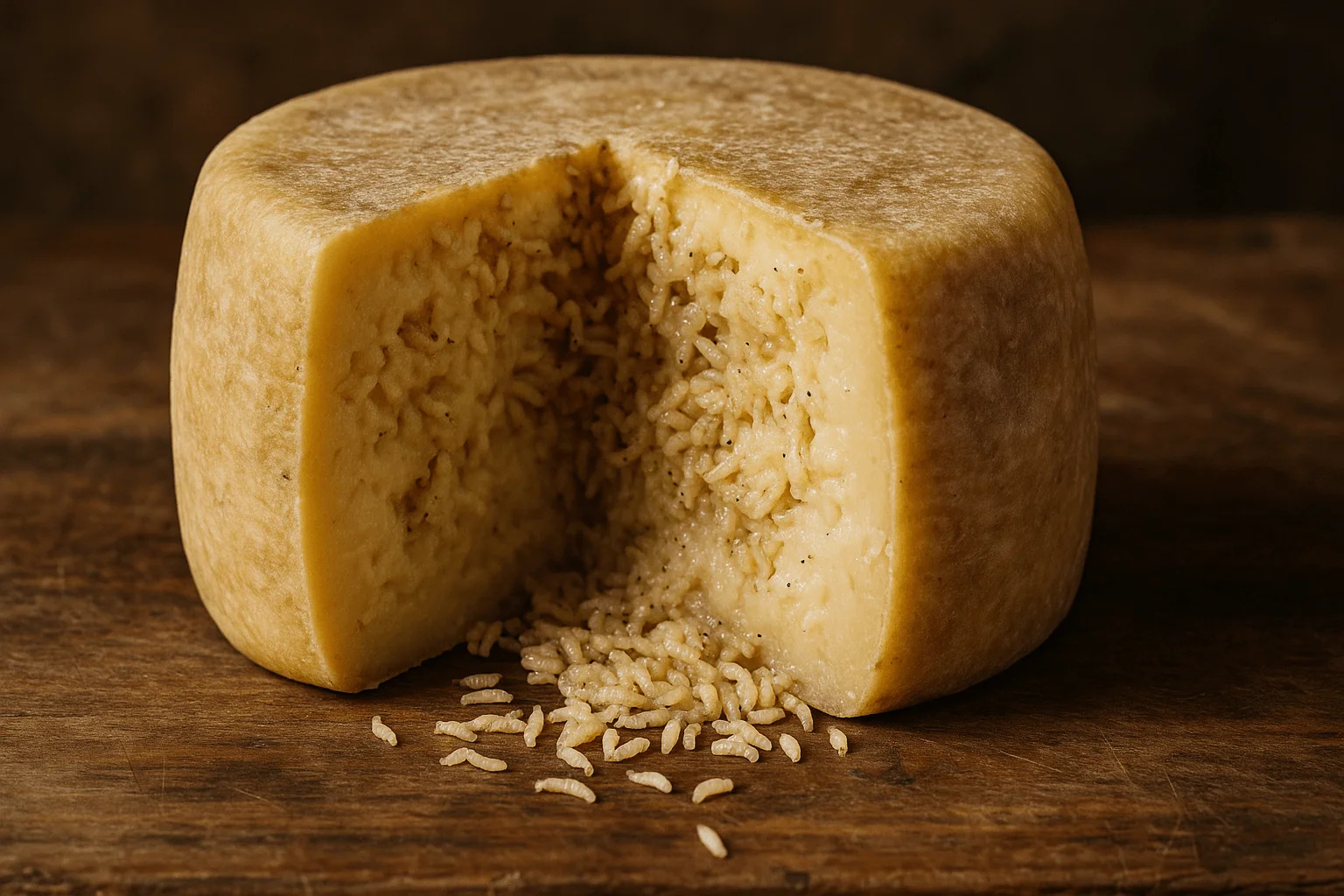 Existe um queijo com larvas vivas: proibido na Europa, feito com moscas e considerado o mais perigoso do mundo, o Casu Marzu desafia a ciência, a lei e a gastronomia moderna