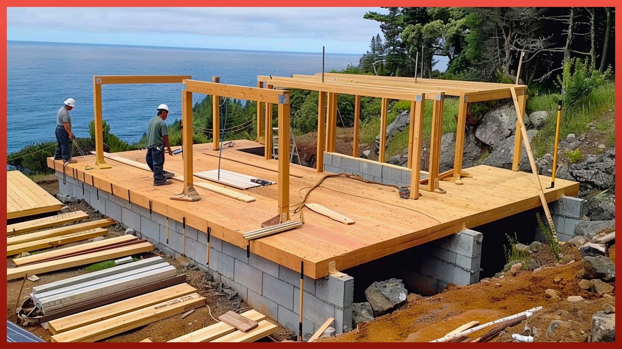 Em apenas 10 dias, dupla de amigos ergue cabana com madeira de cedro japonês nas Ilhas Açores, cria abrigo sustentável de 15 m² e prova que é possível construir beleza, autonomia e simplicidade em escala mínima