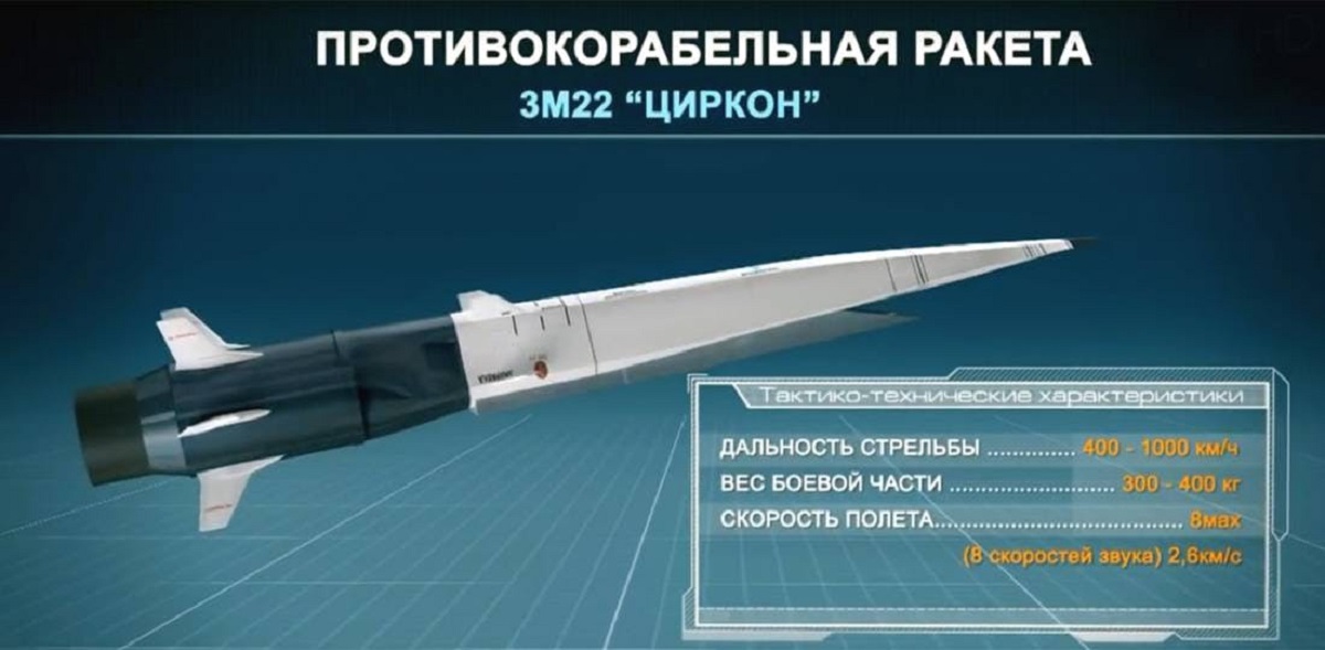 Com velocidades acima de Mach 8 e integração em fragatas e submarinos, a Rússia avança com o míssil hipersônico Tsirkon e inaugura uma nova era na guerra naval de longo alcance