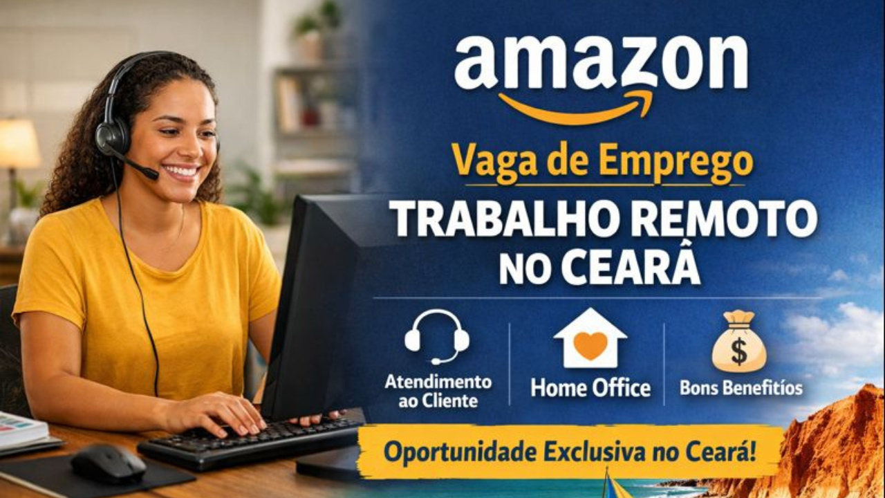 Vaga de emprego na Amazon oferece Trabalho remoto no Ceará para ...