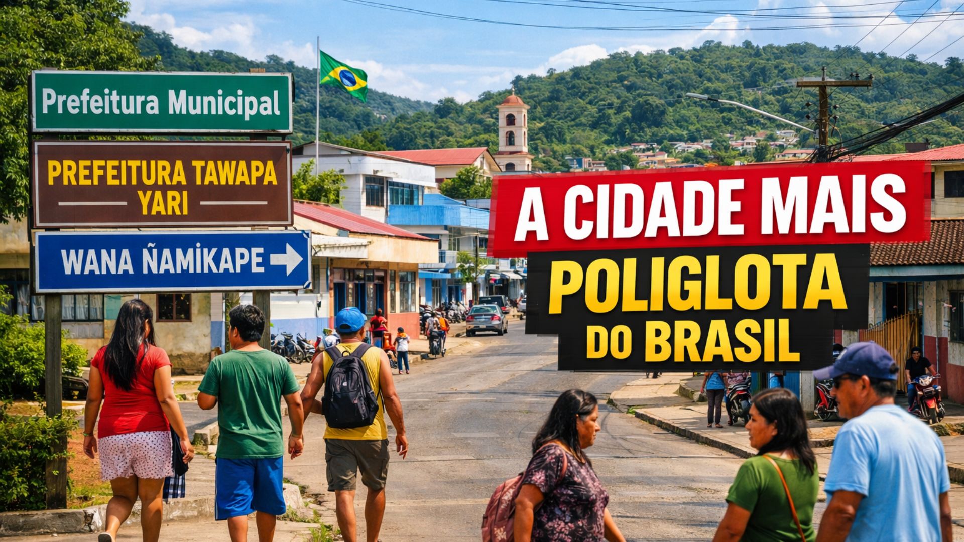 Cidade amazônica reconhece quatro línguas oficiais por lei municipal, com atendimento público e documentos em português e idiomas indígenas.