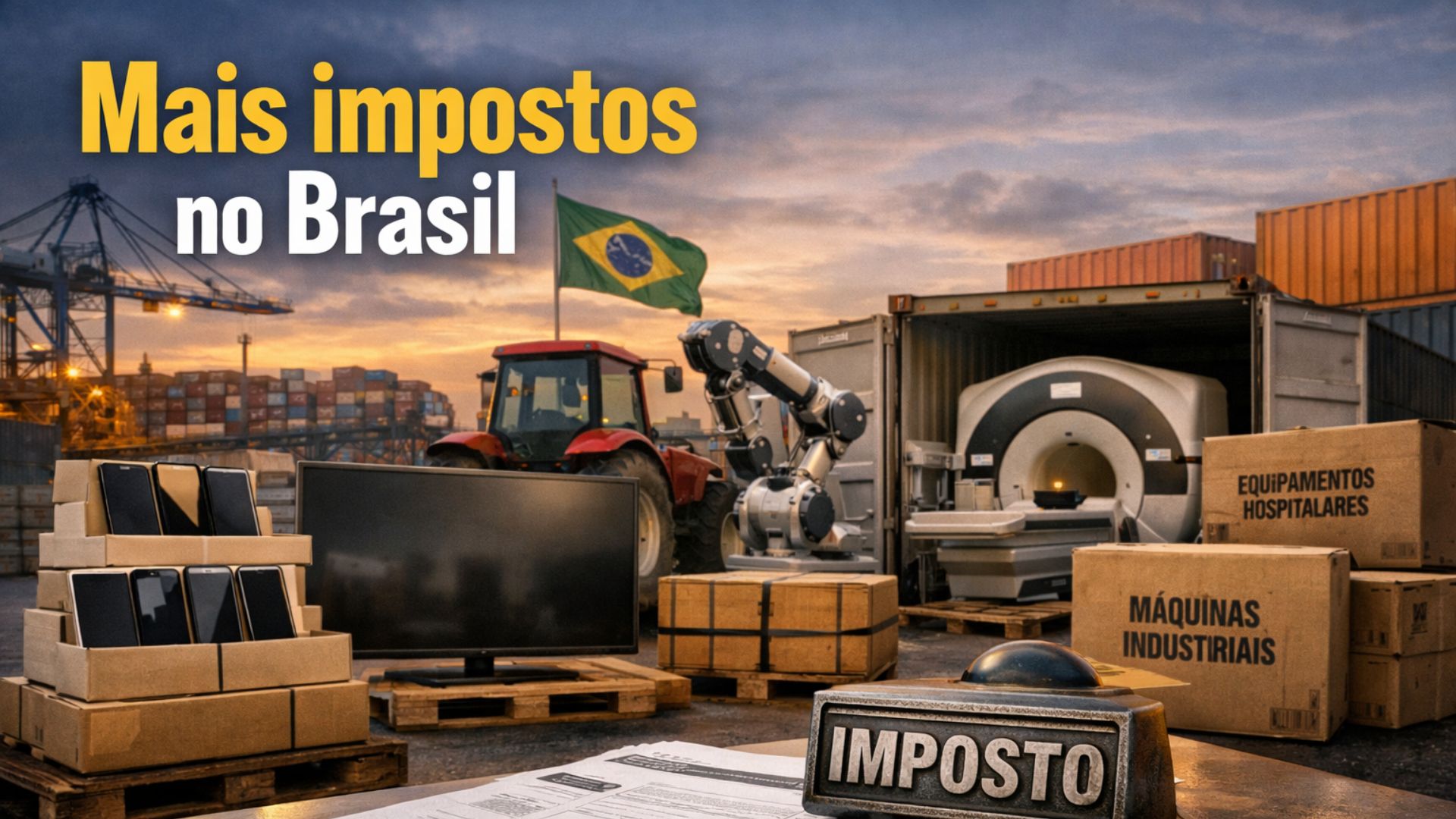 While other countries are lowering taxes, Brazil is raising import tariffs on over a thousand products and increasing rates for smartphones and technology after imports surged