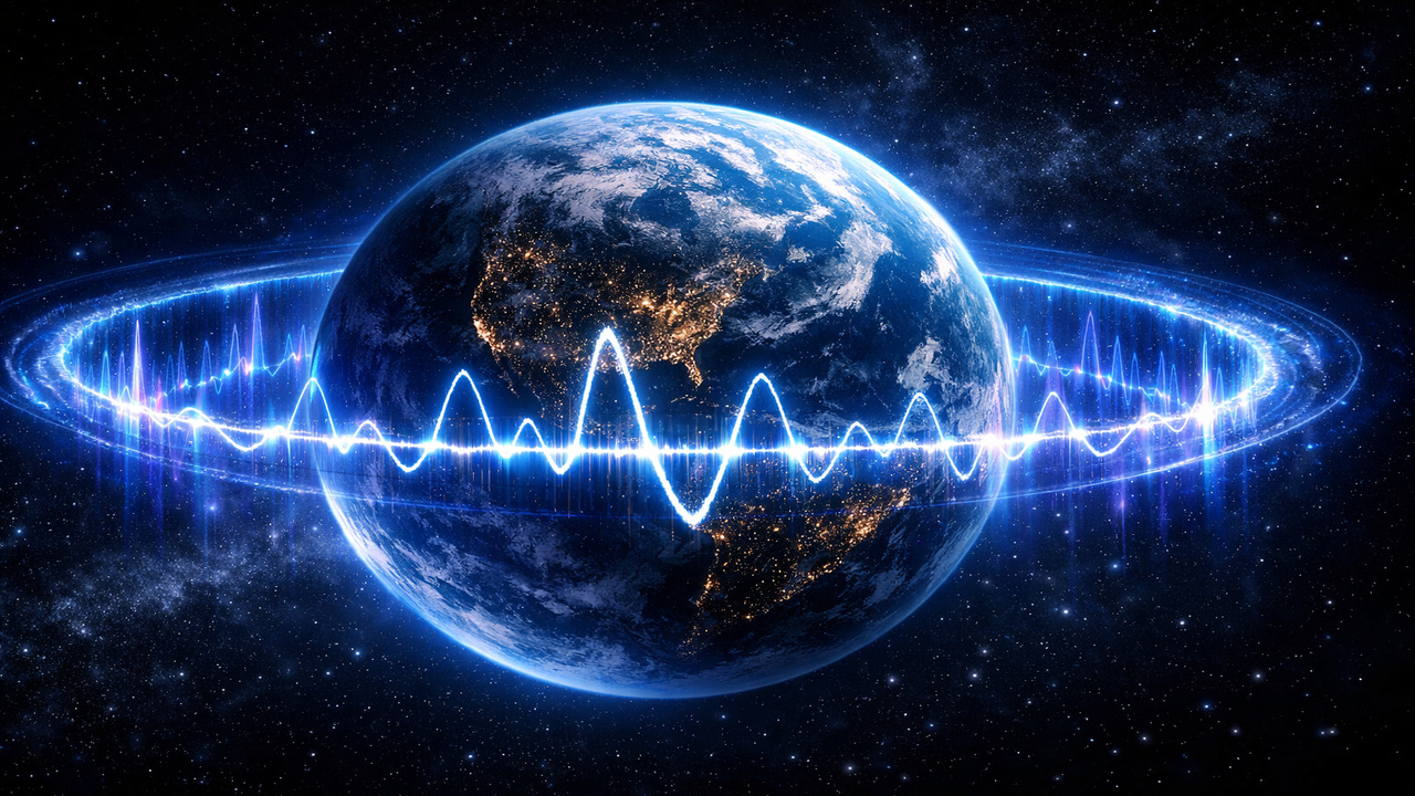 Earth Emits Continuous Electromagnetic “Heartbeat”: The 7.83 Hz