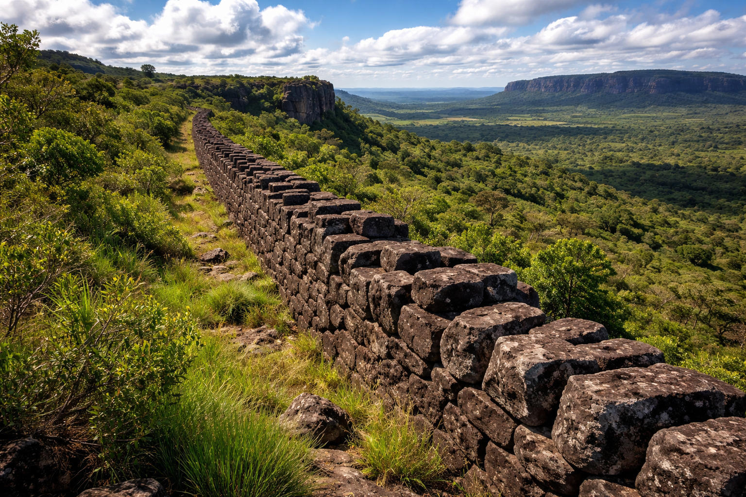 Muralha, Muralha de pedra