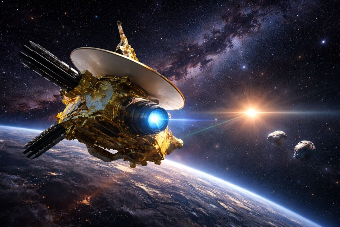 NASA: New Horizons supera a Voyager no espaço profundo e registra a imagem mais distante da missão.