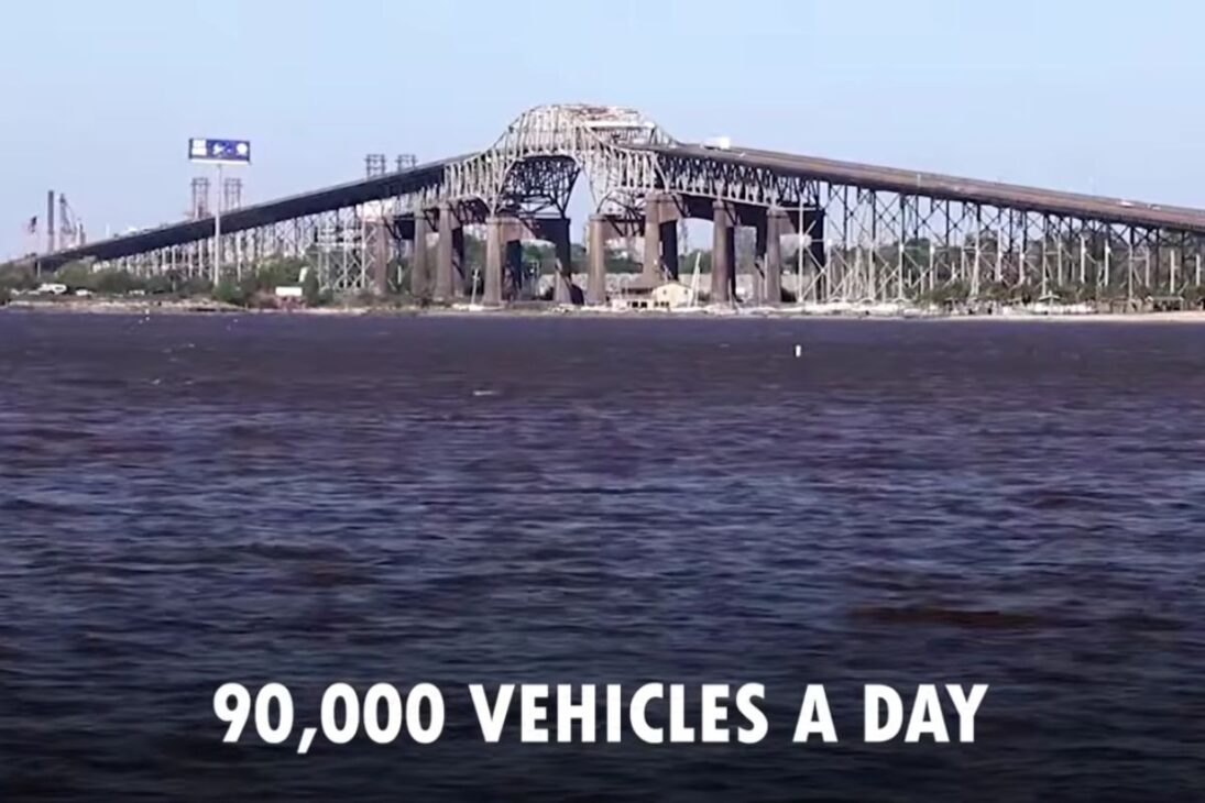A ponte rodoviária mais perigosa da América na Louisiana expõe o tráfego e a infraestrutura crítica da Interestadual 10.