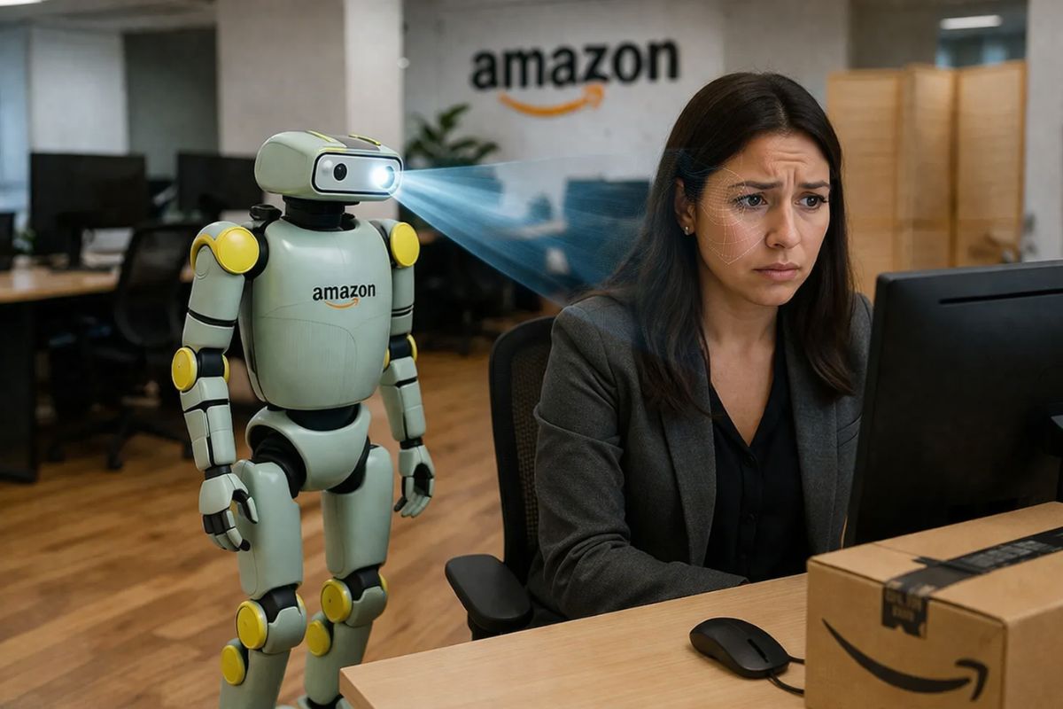 A Amazon comprou a Fauna Robotics e seu robô do tamanho de uma criança que lê emoções. A estratégia de dados para entrar na sua casa é assustadora.
