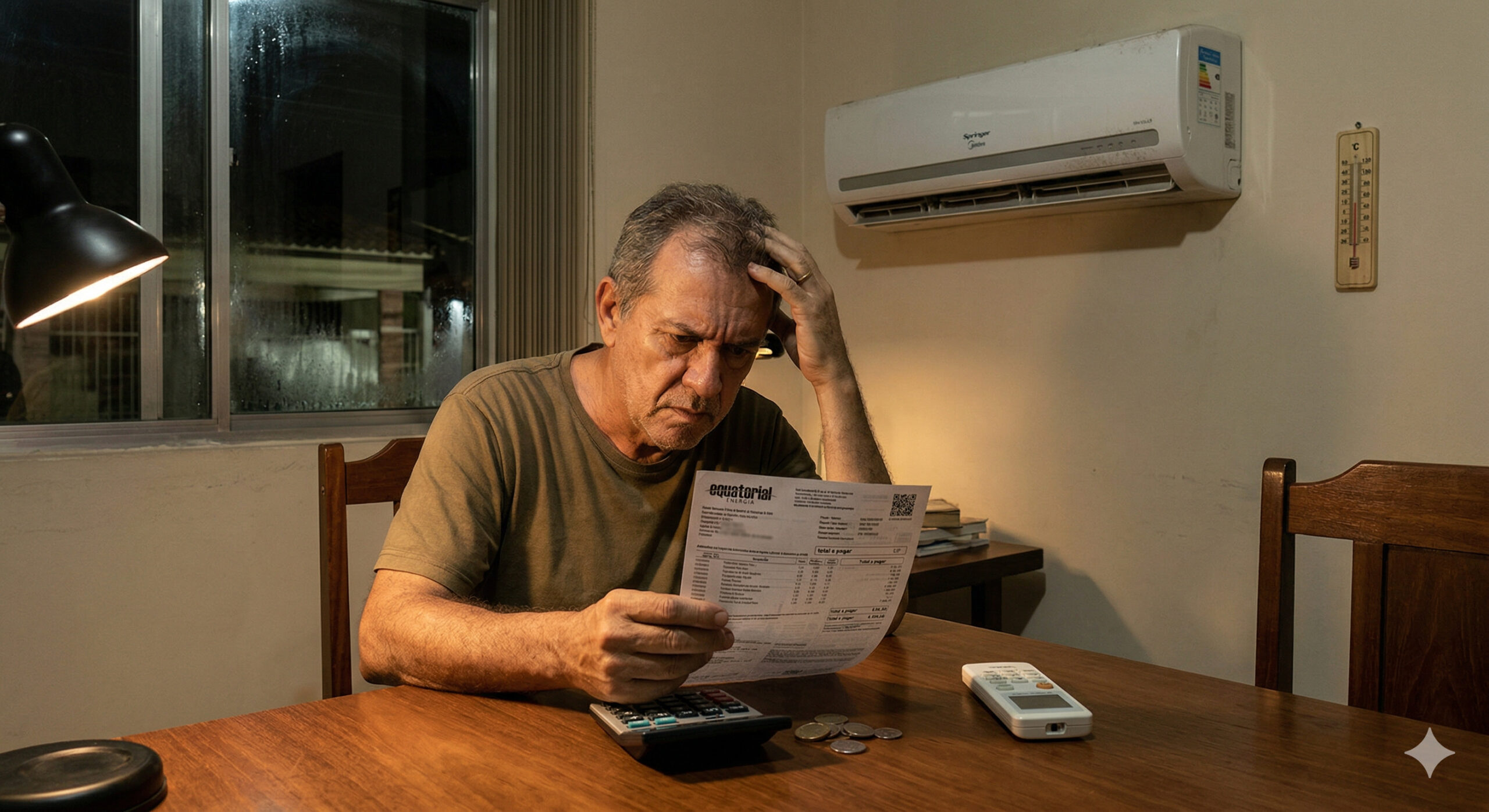 O eletrodoméstico que deveria refrescar sua casa pode estar disparando a conta de luz quando instalado com a potência errada, forçando o aparelho a trabalhar mais e consumir muito acima do necessário