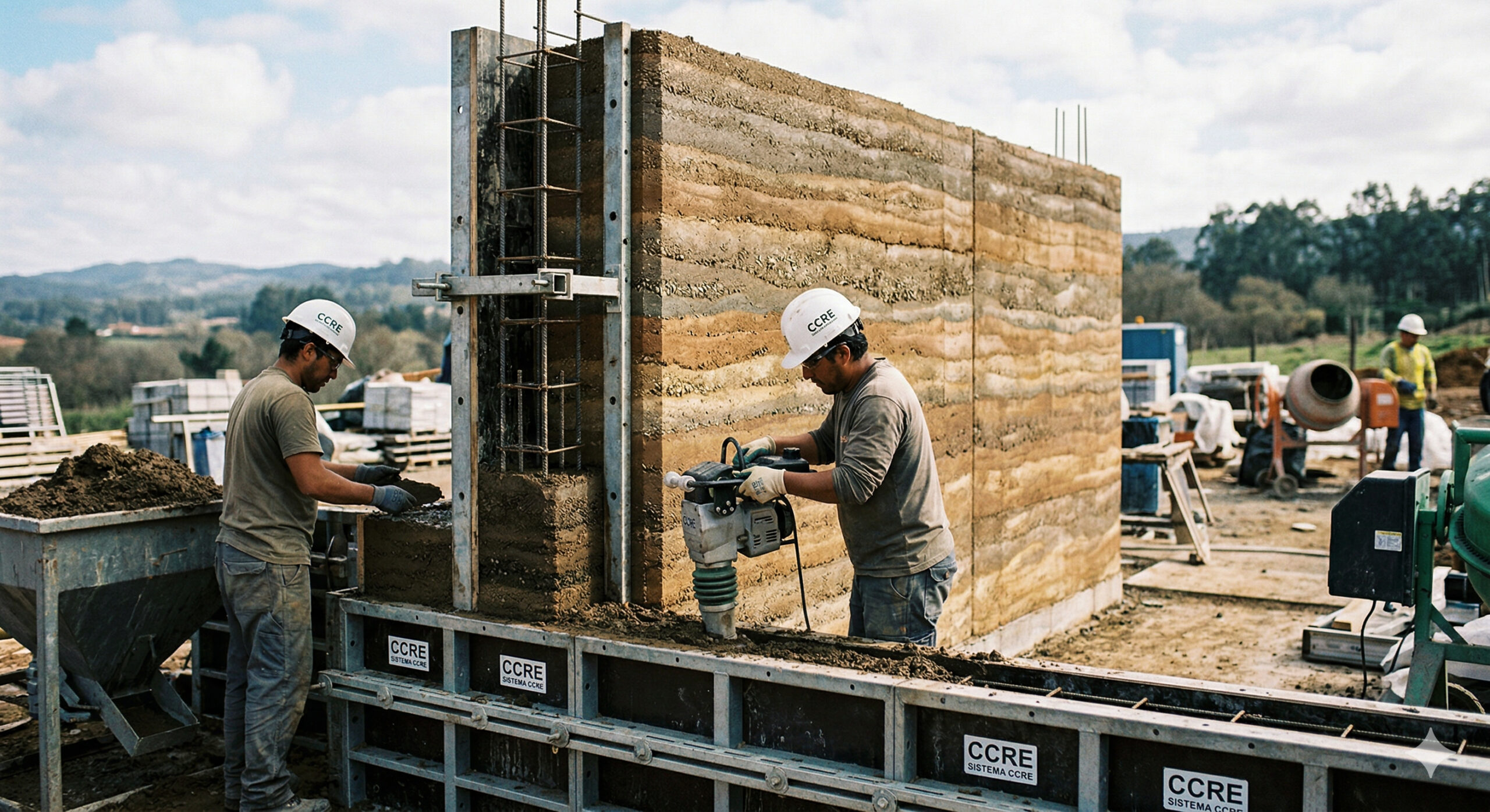 Sem cimento, sem aço e usando apenas terra e papelão reciclado, engenheiros criaram um sistema construtivo que reduz drasticamente as emissões de carbono e pode mudar a forma como casas são erguidas em todo o mundo
