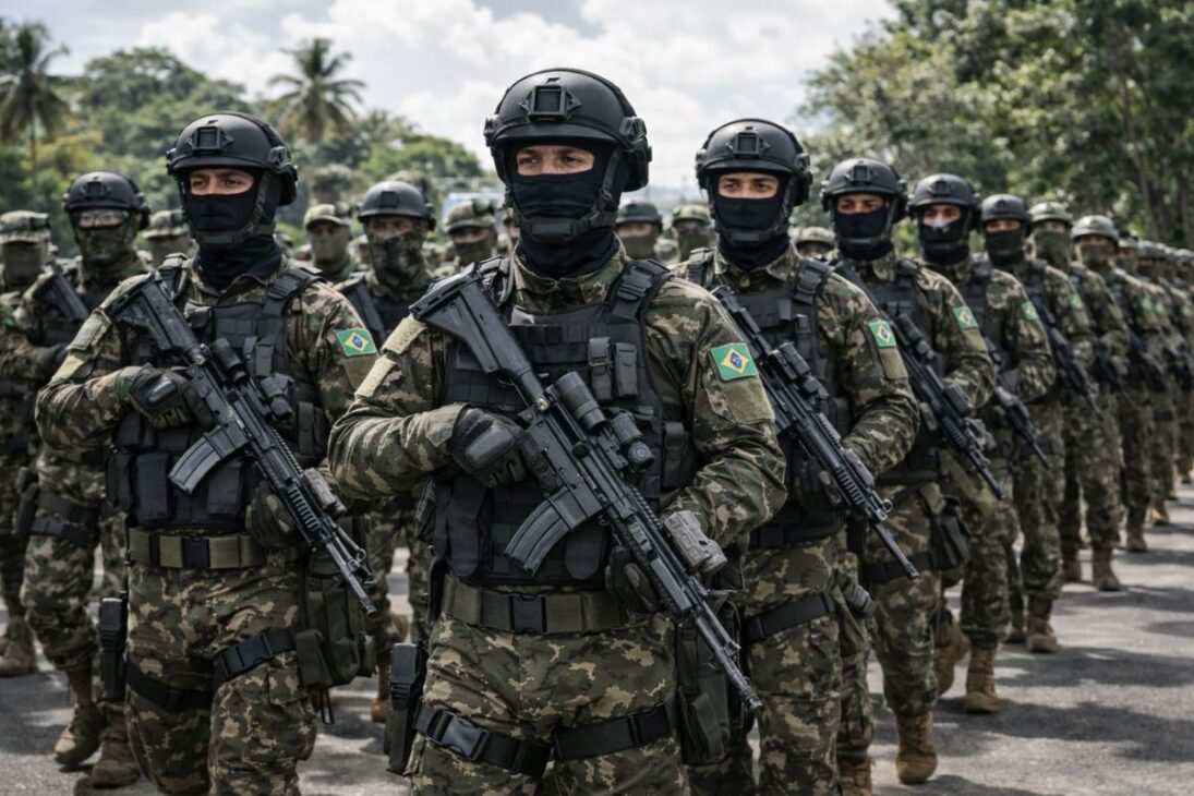 Exército Brasileiro reforça defesa nacional com guerra na selva, Astros e Gripen para desmontar a imagem de fraqueza.