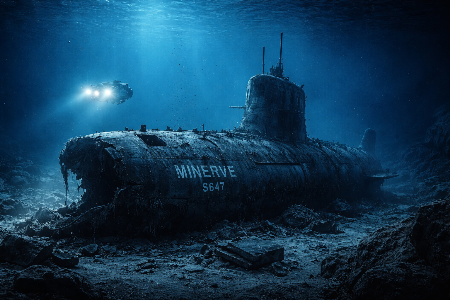 mas submarino desaparecido em 1968 com 52 tripulantes foi encontrado