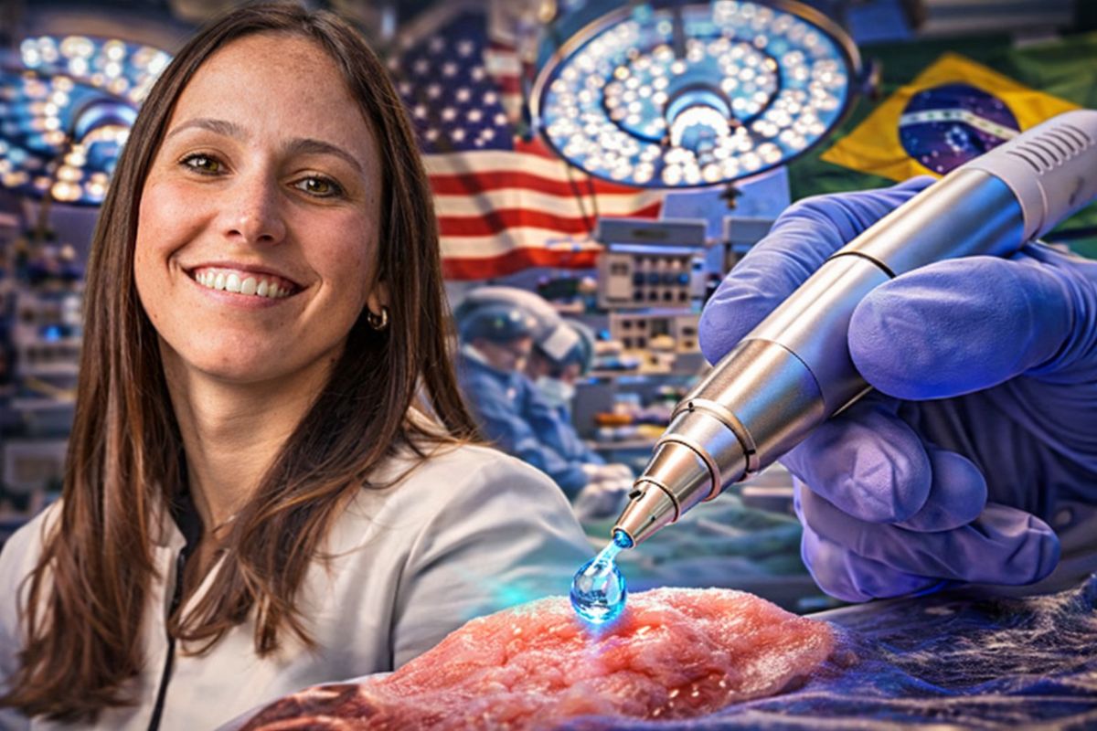 A cientista brasileira Lívia Eberlin criou uma caneta que detecta câncer em segundos durante cirurgias. Já foi usada em mais de 400 operações nos EUA.