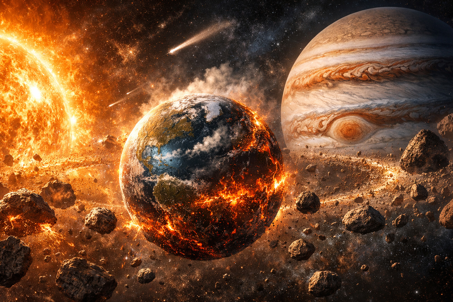 Cientistas encontram nova explicação para a origem da Terra