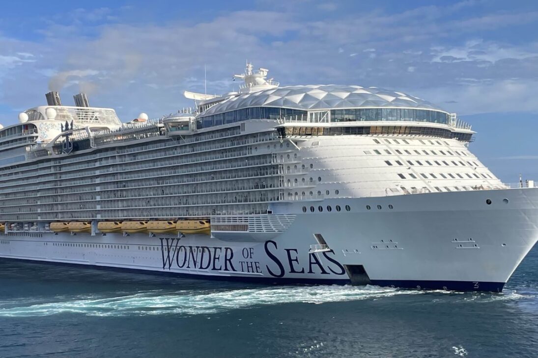 Wonder of the Seas redefine navio de cruzeiro como cidade flutuante para passageiros e mostra a força da indústria naval.