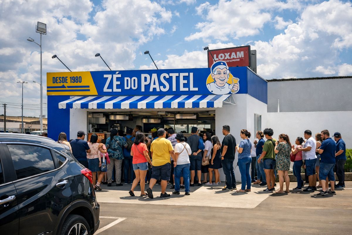 Com apoio de Luciano Hang, dono da Havan, prefeitura monta novo quiosque para vendedor de pastel em Maringá, melhora estrutura do negócio da família (2)