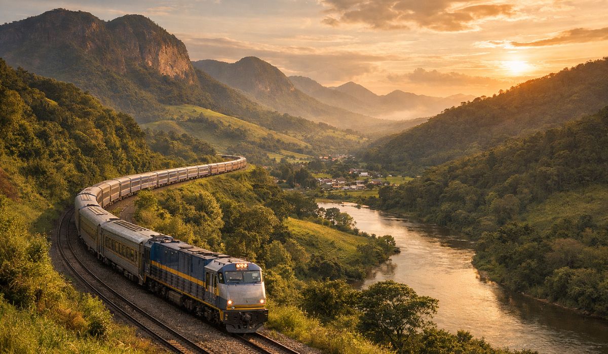 Conheça o trem Vitória a Minas, viagem diária de 664 km entre Cariacica e Belo Horizonte com 30 estações e 13 horas de percurso.