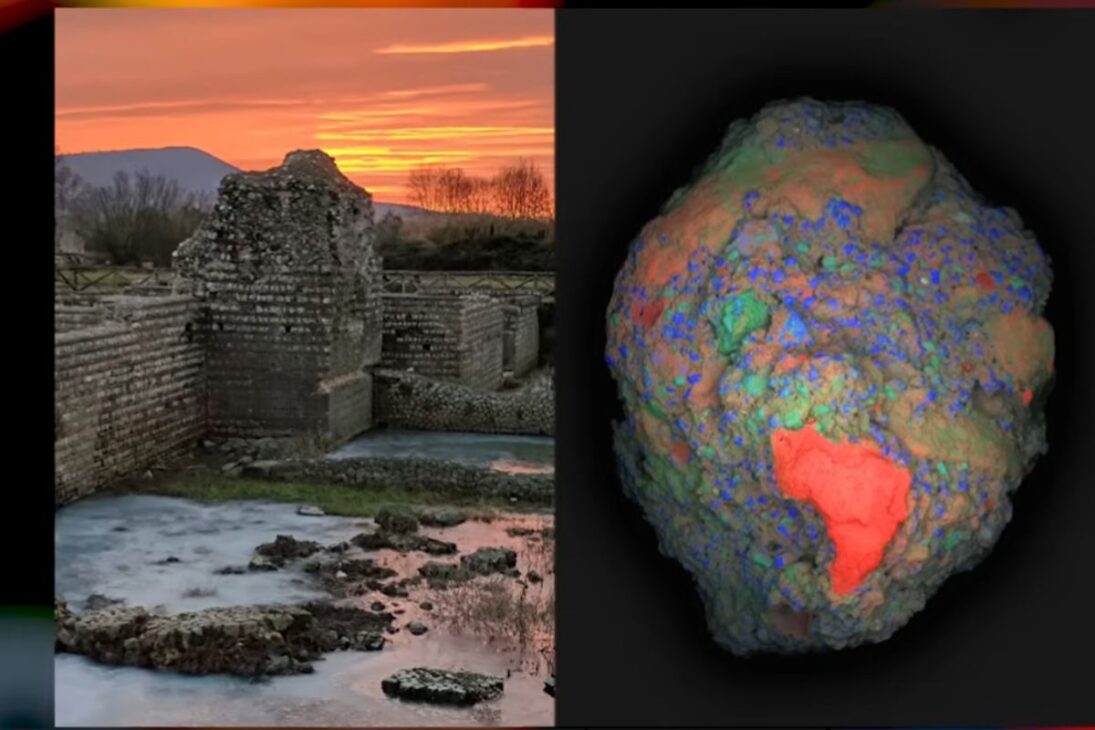 Concreto romano revela no Panteão e em Pompeia como a cal viva ajuda a selar rachaduras e explica por que esse material antigo consegue ficar mais forte com o tempo.