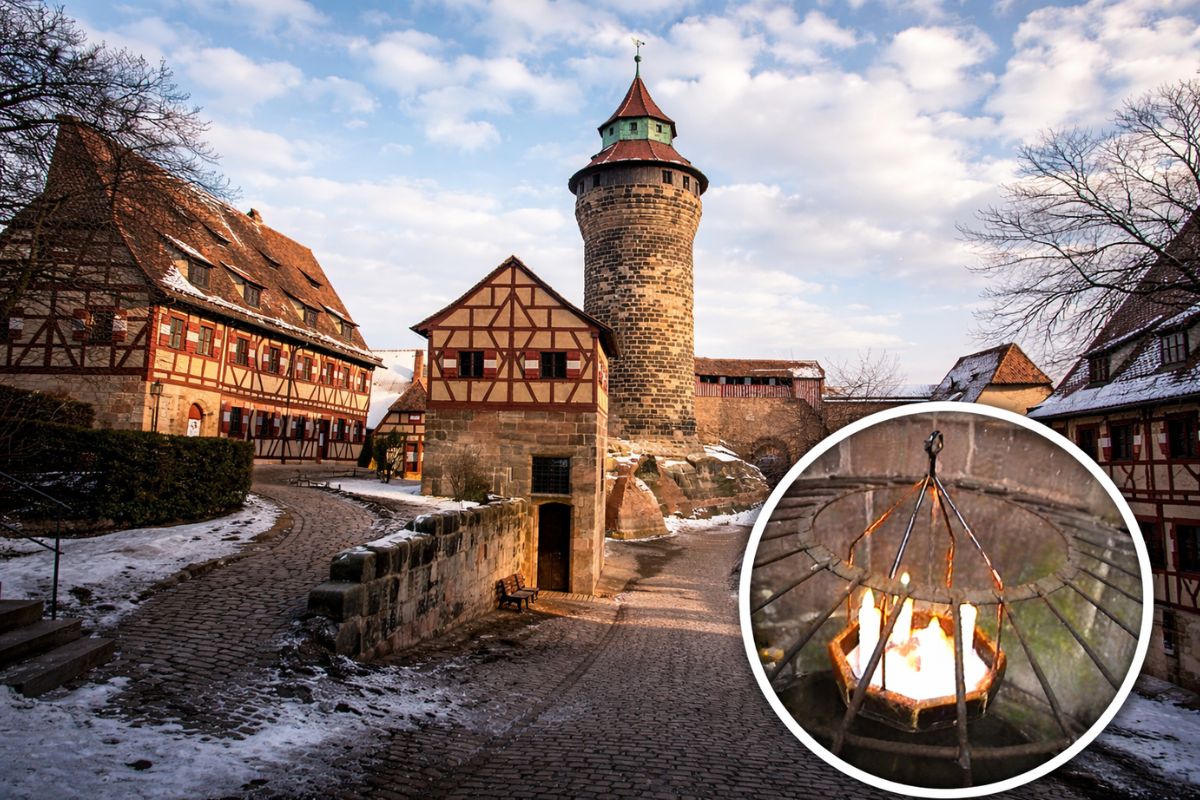 Escondido sob o Castelo de Nuremberg, um poço de quase 50 metros escavado na rocha garantiu água em tempos de guerra e virou um dos maiores enigmas da engenharia medieval