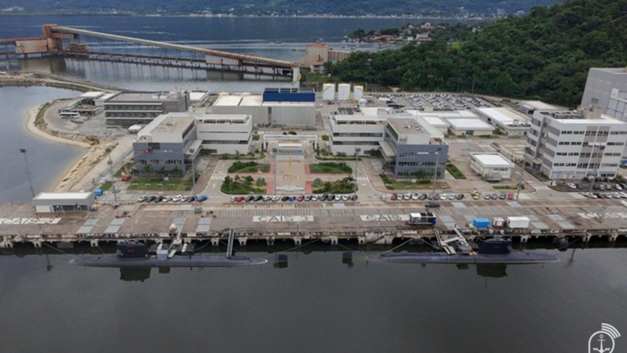 Marinha amplia infraestrutura em Itaguaí com novo centro de adestramento e sistema de combustível para submarinos do PROSUB.