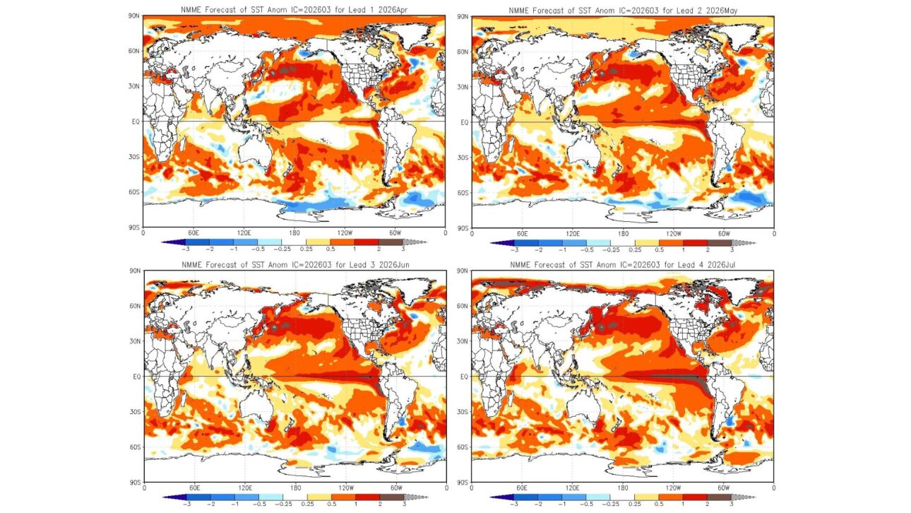 Outono no Brasil começa com calor acima da média e risco de El Niño. Veja como ficam as temperaturas e a chuva nos próximos meses.