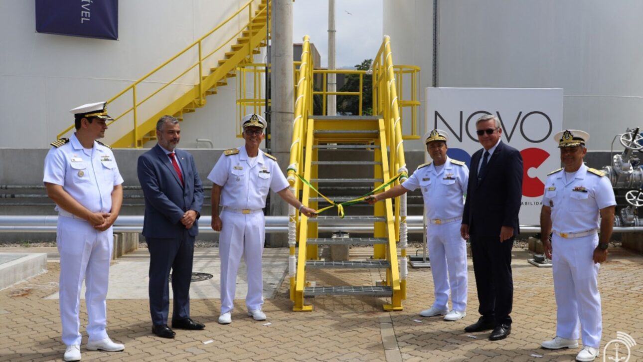 Marinha amplia infraestrutura em Itaguaí com novo centro de adestramento e sistema de combustível para submarinos do PROSUB.