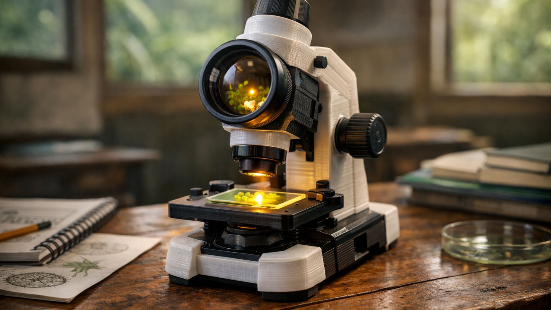 Estudante de 18 anos do IFPA cria microscópio 3D de baixo custo para escolas sem laboratório e conquista destaque nacional no Prêmio Jovem Cientista.