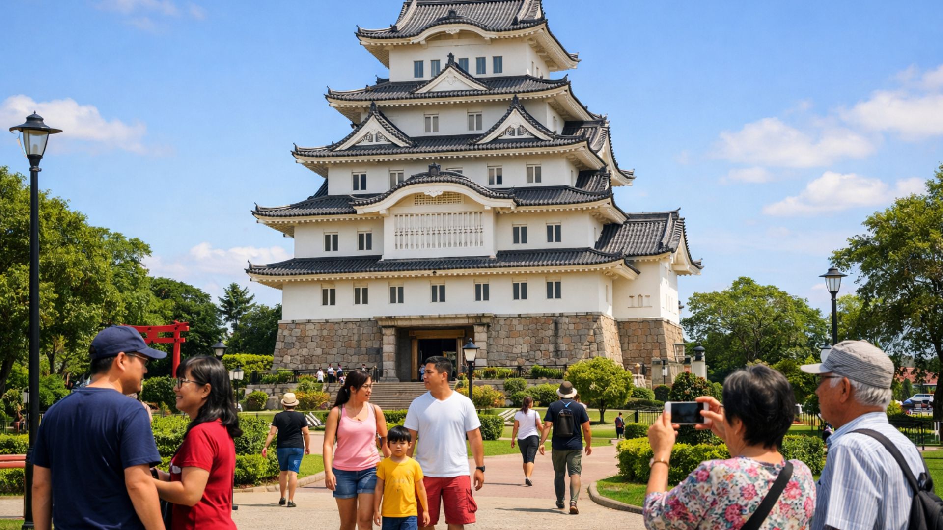 Assaí, no Paraná, lidera o Censo 2022 com maior percentual de descendentes asiáticos do Brasil e abriga castelo japonês inspirado no Himeji.