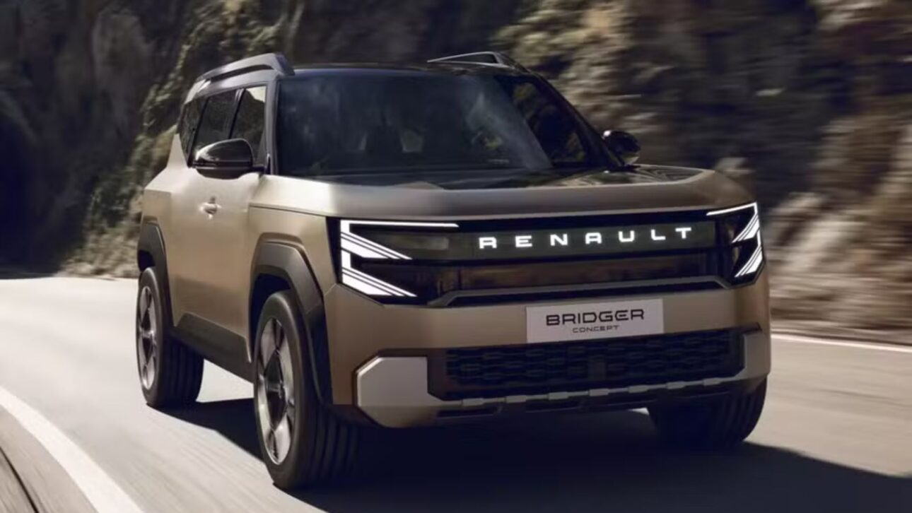 Renault Bridger mede menos de 4 metros de comprimento — Foto: Divulgação