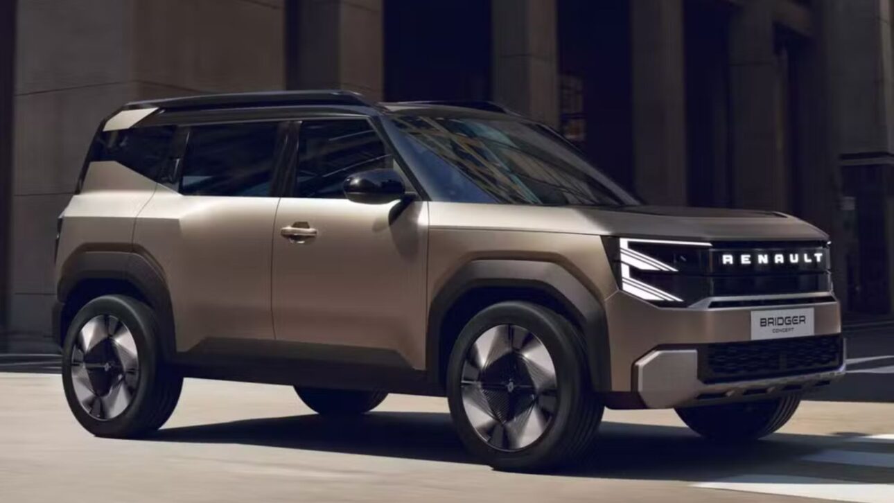 Renault Bridger mede menos de 4 metros de comprimento — Foto: Divulgação