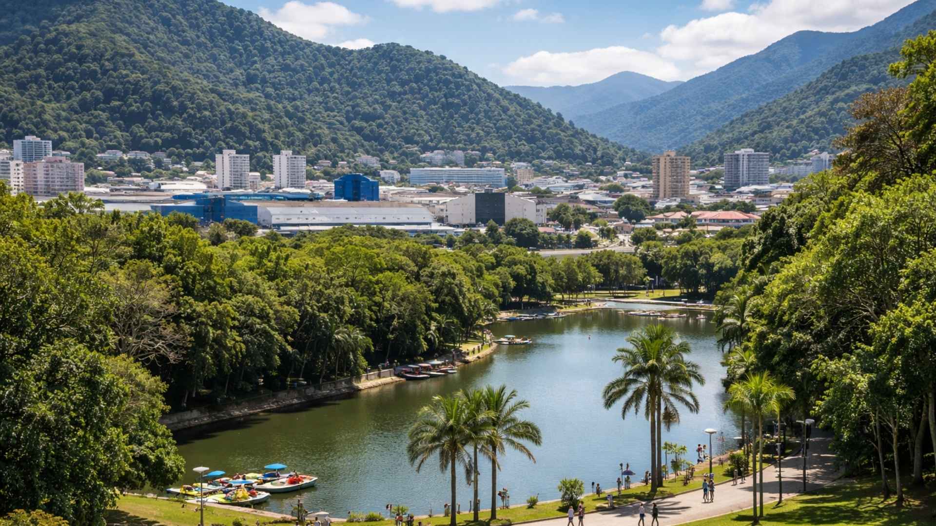 Jaraguá do Sul se destaca pela segurança, alto IDH, empregos na indústria e qualidade de vida com parque gratuito e economia forte.