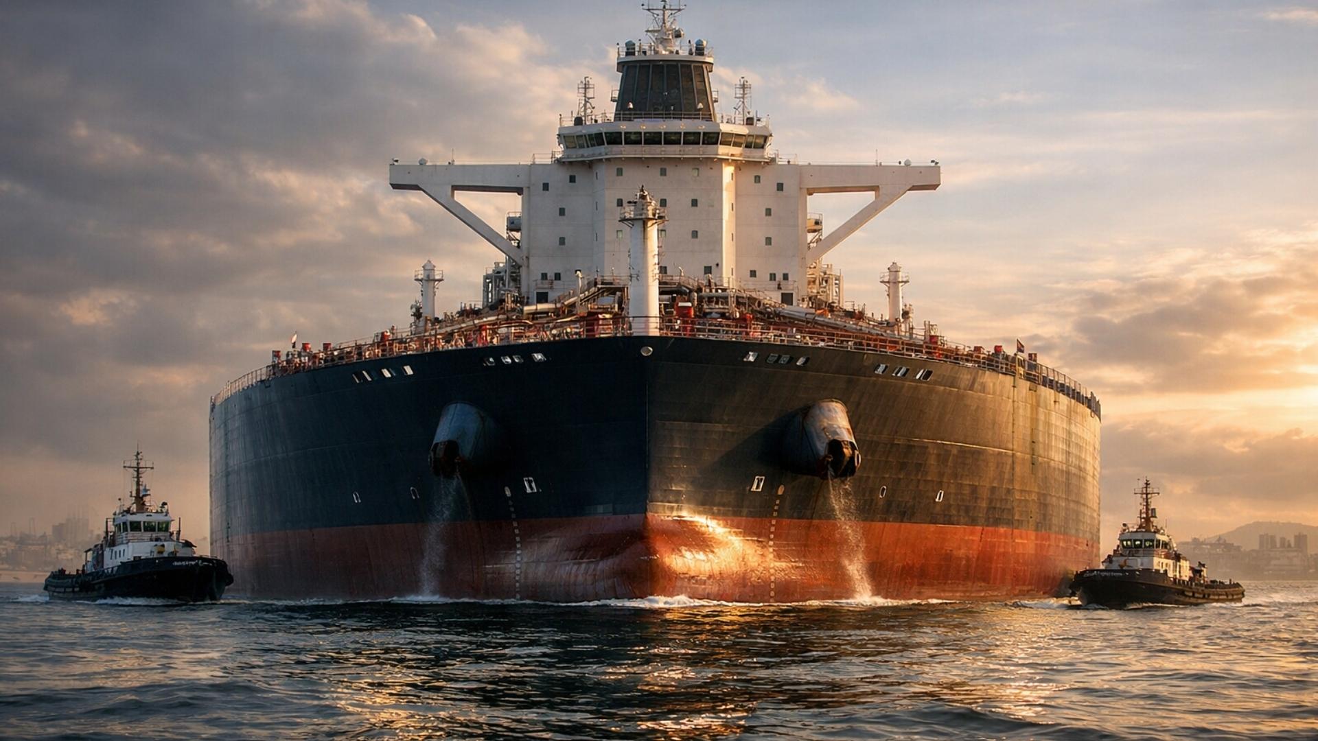 China lança o superpetroleiro Empire Hope, com capacidade para 2 milhões de barris e tecnologia que reduz custos e amplia eficiência no transporte.