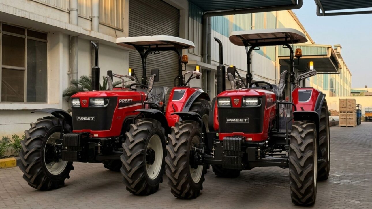 Preet investe em fábrica de tratores no Paraná, com produção prevista até 2027 e foco em modelos nacionais de até 100 cv. (Imagem: reprodução)