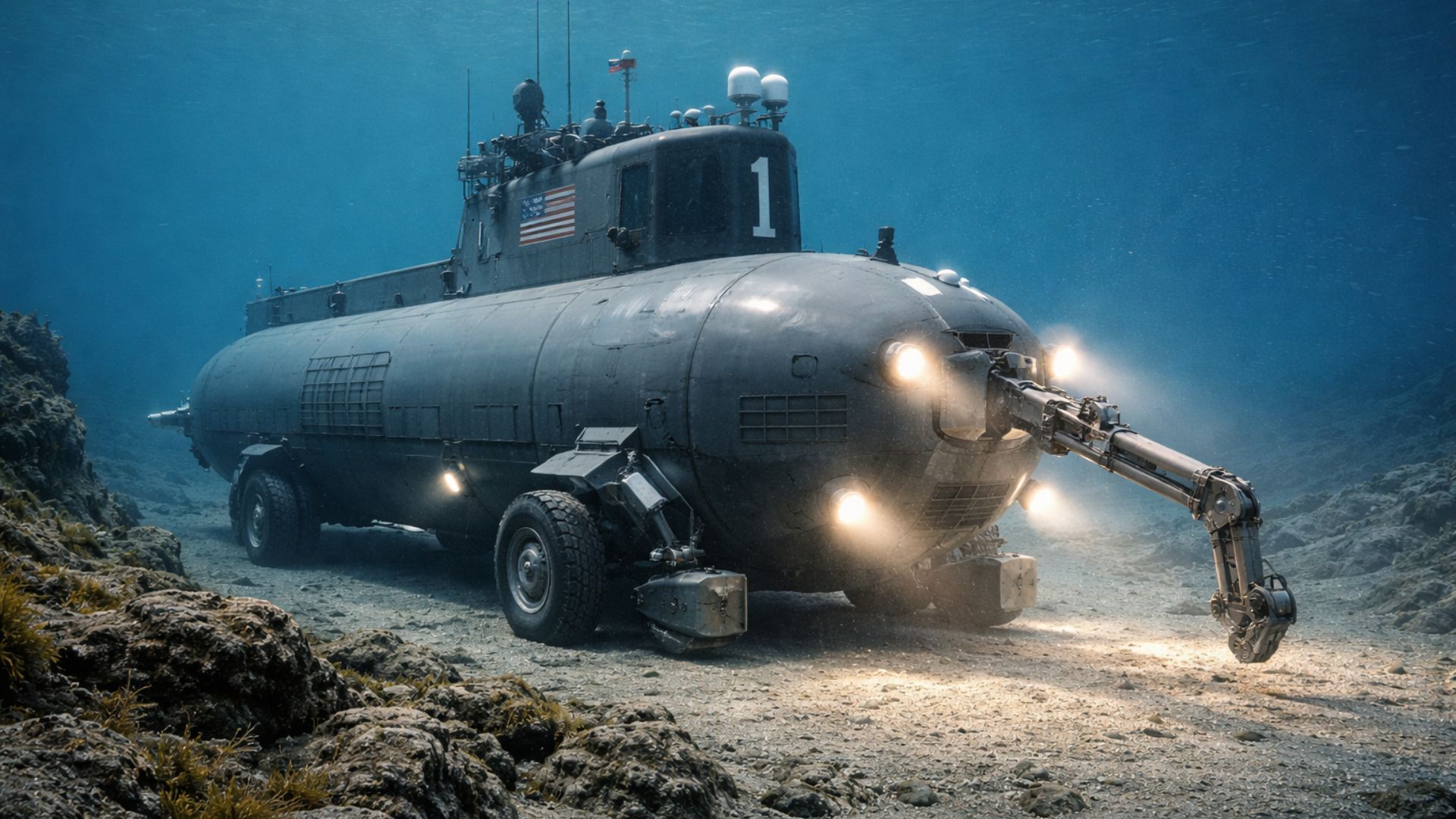 Conheça o NR-1, submersível nuclear capaz de andar no fundo do mar e realizar missões profundas com precisão e longa autonomia.