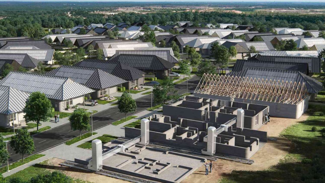 Casas feitas com impressão 3D ganham escala nos EUA, com tecnologia que acelera obras, reduz custos e transforma a construção civil.