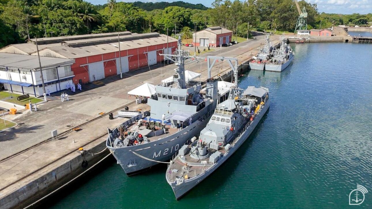 NCM “Amorim do Valle” ficará subordinado ao Comando da Força de Minagem e Varredura - Imagem: Segundo-Sargento Denis Rocha/Marinha do Brasil