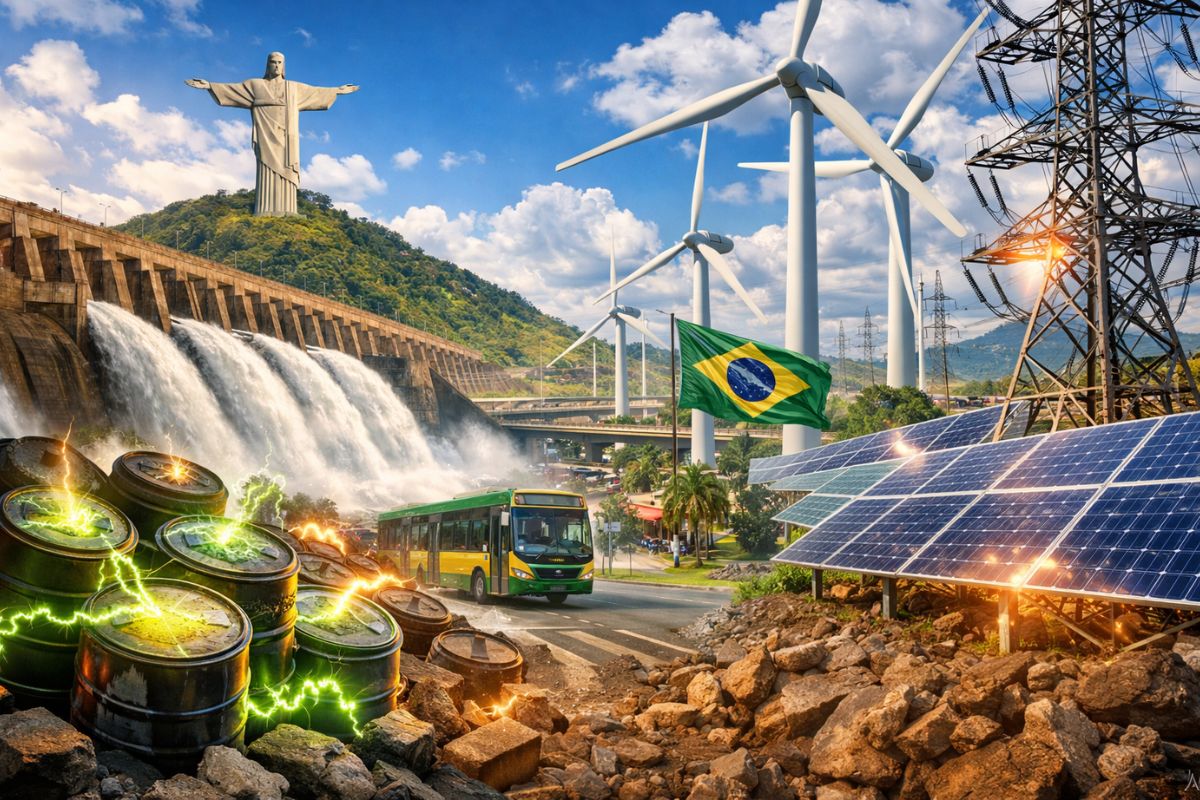 O Brasil desperdiçou mais de 20% da energia limpa solar e eólica no último ano. O desperdício custou R$ 6,5 bilhões e 509 projetos foram abandonados.
