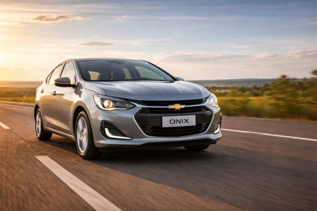 O Chevrolet Onix 1.0 turbo faz 17,7 km por litro na estrada e aparece ...