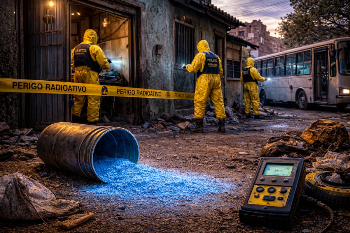 Pó azul que brilhava no escuro saiu de cápsula abandonada em Goiânia, espalhou radiação invisível por casas e ônibus, contaminou famílias inteiras e revelou um dos acidentes (2)